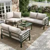 Flieks Gartenlounge-Set 2-tlg. mit Gartentisch, Balkonmöbel Produktbild-Vorschau 2
