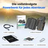 Siltcon Solar-Powerbank mit Handkurbel 20000 mAh – 4 Produktbild-Vorschau 10