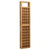 A tall, narrow, folded wooden trellis or screen, standing on a white background. Podgląd zdjęcia produktu