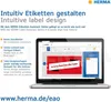 HERMA Etiketten aus Silphie-Papier Durchmesser: 40 mm Produktbild-Vorschau 4