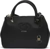 Stylische schwarze Damen-Tasche mit verstellbarem Produktbild-Vorschau 4