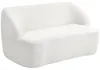 HOMCOM Sofa 2-Sitzer 142 cm Couch Polstersofa mit Armlehne, Produktbild-Vorschau 1