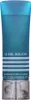A close-up studio shot of a blue and silver shower gel bottle against a white background. Anteprima dell’immagine prodotto