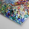 Bilder auf glas - Abstraktion modern - 40x40cm - Glasbilder Produktbild-Vorschau 5