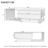 okwish Couchtisch Rechteckig, LED-Hochglanz Beistelltisch Produktbild-Vorschau 7