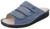 FINN COMFORT Korfu Damen Pantolette hellblau genarbtes Produktbild-Vorschau 1