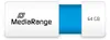 MediaRange Clé USB 64GB USB 2.0 Color Edt. bleu clair Voir les images du produit 3