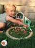 Egmont Toys Eisenbahnschiene Holz mit Zug und Figuren 45x45 Produktbild-Vorschau 2