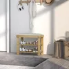 Ławka na buty HOMCOM z siedziskiem, bambusowa ławka z Podgląd zdjęcia produktu 7