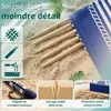 Lantigo Paravent de Plage Ancres Bleues 6 m Brise-vent pour Voir les images du produit 6