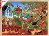 Dřevěné puzzle Zahrada s 96 dílky Náhled obrázku produktu 2