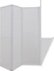 vidaXL Paroi de douche en L 70x120x137 cm 4 parties Pliable Voir les images du produit 12
