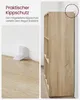 VASAGLE Bücherregal eiche Holzregal 97,5 x 100 x 30 cm Produktbild-Vorschau 6