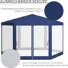 Outsunny Pavillon 4x3m Sechseckig Wasserabweisend Stabil Produktbild-Vorschau 4