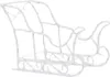 vidaXL Weihnachtsdekoration Rentiere & Schlitten 280x28x55 Produktbild-Vorschau 5
