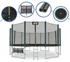 Aga SPORT PRO Trampolin 518 cm Dunkelgrün + Schutznetz + Produktbild-Vorschau 3