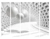 Akusticher Raumteiler 3D Effekt Foto Paravent 225x172 cm Produktbild-Vorschau 4