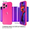 Neon Hülle für iPhone 14 Pro Max, Durchscheinend Bunt Produktbild-Vorschau 5