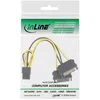InLine Stromadapter int., 2x SATA zu 6pol. für PCIe Produktbild-Vorschau 2