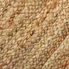 Teppich handgefertigt, geflochtene Jute, natürliche Linien, Produktbild-Vorschau 4