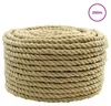 vidaXL Bootskabel, 14 mm, 250 meter, naturel Productafbeelding-voorbeeld 2