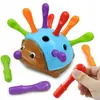 Woopie Hedgehog Sorter Montessori-Geschicklichkeitsspiel Produktbild-Vorschau 10