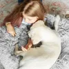 Furrever Friends Fluffy Bed - pelíšek pro psa a kočku 60cm Náhled obrázku produktu 4