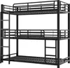 Sweiko 90x200cm kovový rám postele, poschodová posteľ, Náhľad obrázku produktu 8
