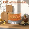 HOMCOM 5-stöckiger Dörrautomat für Obst, Fleisch, Gemüse, Produktbild-Vorschau 6