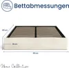 Home Collective Polsterbett, 120x200/140x200/160x200 Produktbild-Vorschau 2