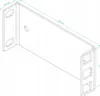 Rozširujúca konzola pre rack 1U 100 mm univerzálna 2 ks Náhľad obrázku produktu 3