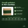 hERZtal Rebond 10 Rollmatratze 90x200 cm, 10 cm, H3 Produktbild-Vorschau 7