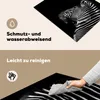 KitchenYeah© Herdabdeckplatte Zebra - Wilde Tiere - Schwarz Produktbild-Vorschau 2
