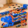OKWISH Spielfahrzeuge, Kinder Dinosaurier Rennbahn Set mit Produktbild-Vorschau 7