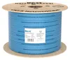 500 m CAT 8 S/FTP Netzwerkkabel auf Holztrommel mit Produktetikett Produktbild-Vorschau