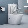 doporro Spülrandlose Stand-WC mit Spülkasten komplett inkl. Produktbild-Vorschau 3