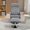 HOMCOM Relaxsessel mit Fußhocker 360°drehbarer Produktbild-Vorschau 7