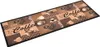 vidaXL Küchenteppich Waschbar Kaffee Braun 60x180 cm Produktbild-Vorschau 1