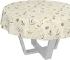 Tischdecke Relax Canada Creme Rund 120cm Schnittkante Produktbild-Vorschau 1