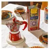 Bialetti Dolce&Gabbana Moka Express, Mokka-Kanne, Blau, Produktbild-Vorschau 3