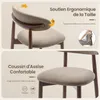 COLAMY Set van 2 barkrukken, moderne barkrukken met een Productafbeelding-voorbeeld 14