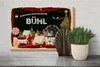 Holzschild Weihnachten Grüße BÜHL Geschenk Fest 30x20cm Produktbild-Vorschau 4