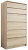 Komoda 70 cm 6 zásuvek skříňka FRAMIRE R-6 sonoma Náhled obrázku produktu 7