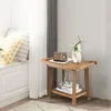 COSTWAY 60,5x34x48 cm Ławka prysznicowa łazienkowa, ławka z Podgląd zdjęcia produktu 8