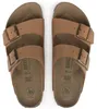 Birkenstock klapki kolor brązowy dla kobiet 1025046 Podgląd zdjęcia produktu 12