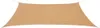 vidaXL Tenda da sole HDPE rettangolare 4x6 m Beige Anteprima dell’immagine prodotto 9