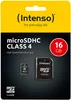 Intenso MICRO Secure Digital Card Micro SD Class 4 16 GB Vista previa de la imagen del producto 2