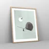 Gerahmtes Poster - Rahmen in heller Eiche - Stein Hebel Produktbild-Vorschau 8