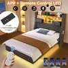 Flieks čalúnená posteľ 140 x 190 cm s USB a Type-C, Náhľad obrázku produktu 5