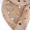 Okrągły dywanik boho 150 cm, ręcznie tkany z juty - Podgląd zdjęcia produktu 9